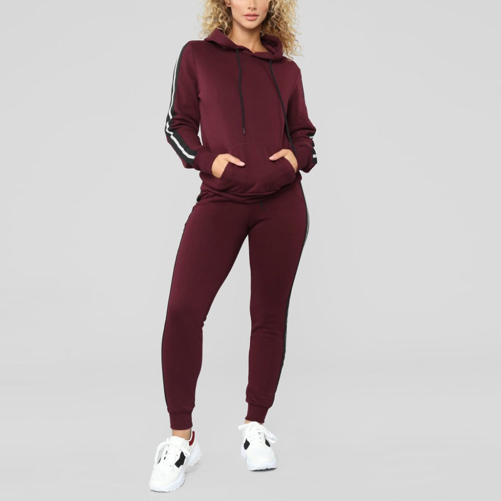 Women Fashion Casual Two-Piece Sport Suit