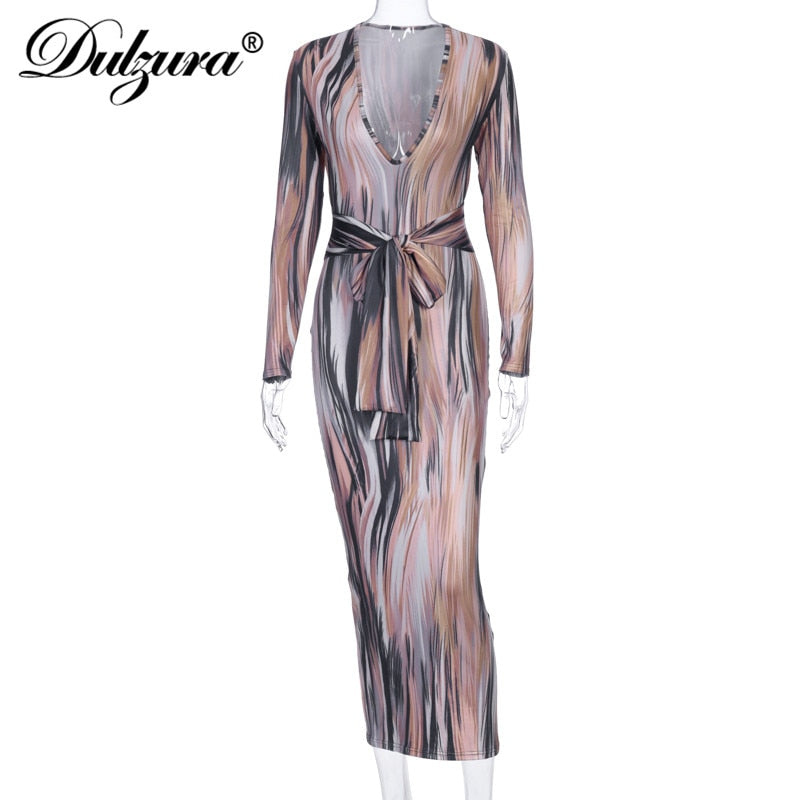 Women Long Sleeve Bodycon Dresses