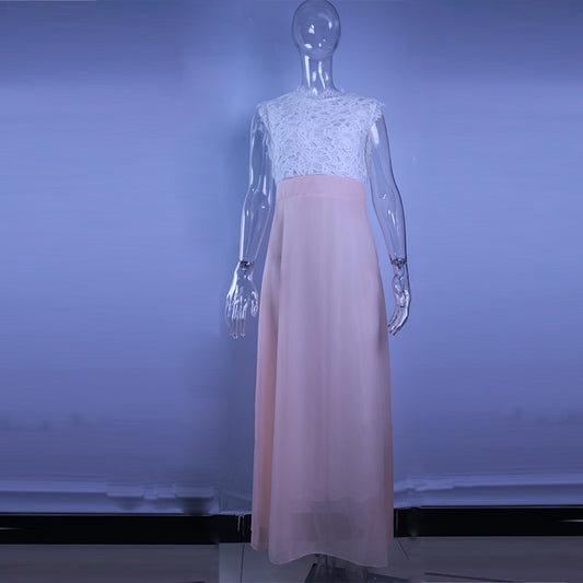 Hollow Out Beach Womens Boho Sleeveless Maxi Dress