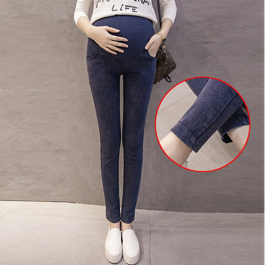 Women Denim Nursing Pregnancy Leggings Jeans