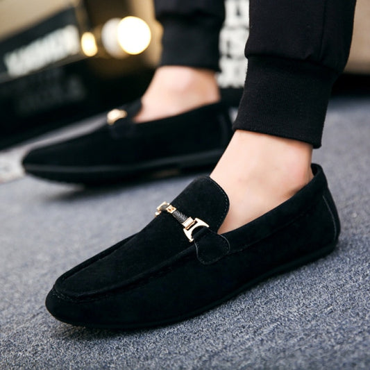 Men Slip-On Leather Casual Loafers