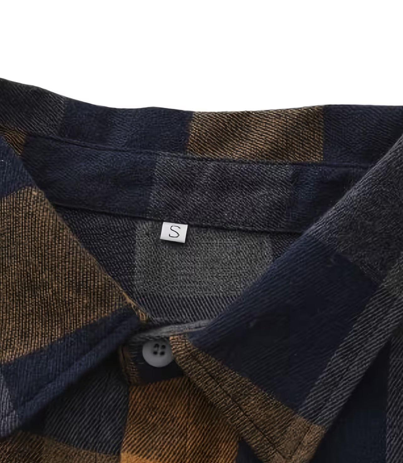 Midnight Ember Plaid Short & Long Sleeve Button-Up Shirt