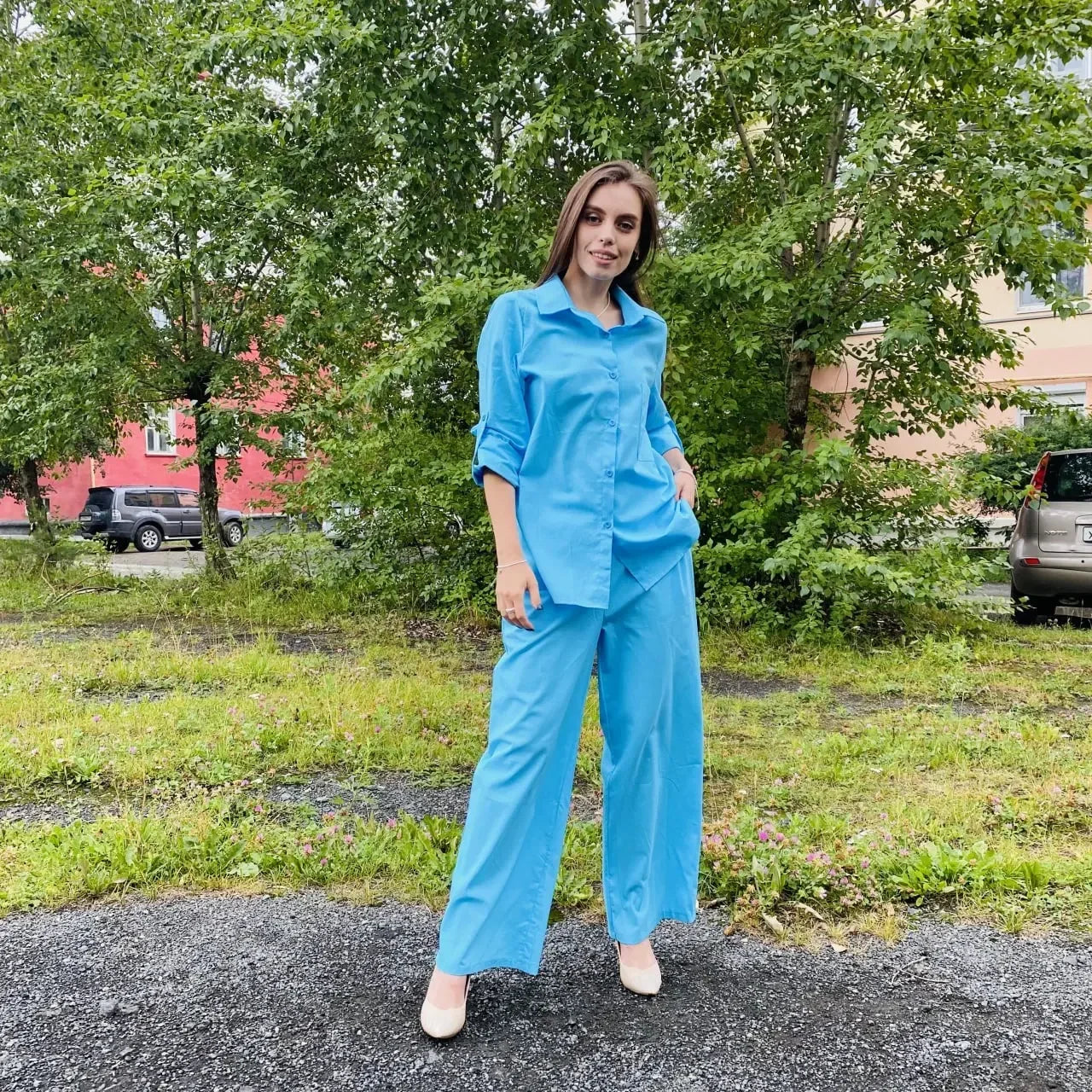 Trendy Casual Fashion Pant Set