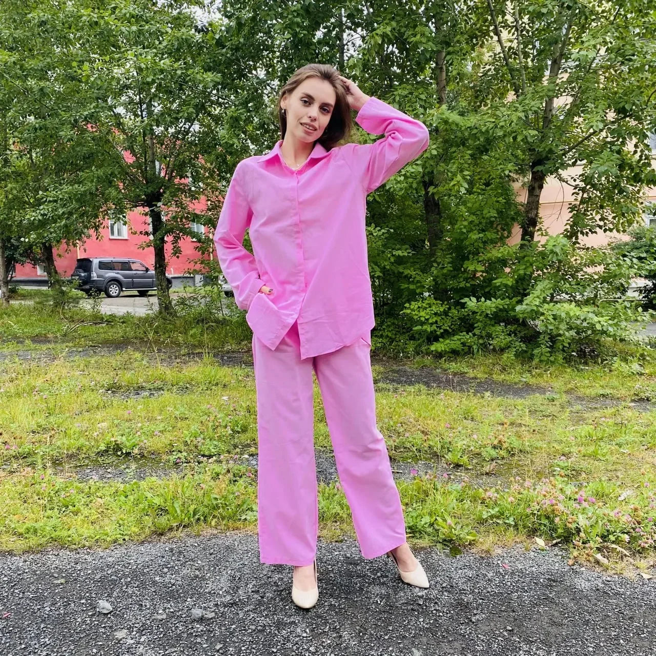 Trendy Casual Fashion Pant Set