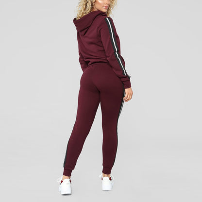 Women Fashion Casual Two-Piece Sport Suit