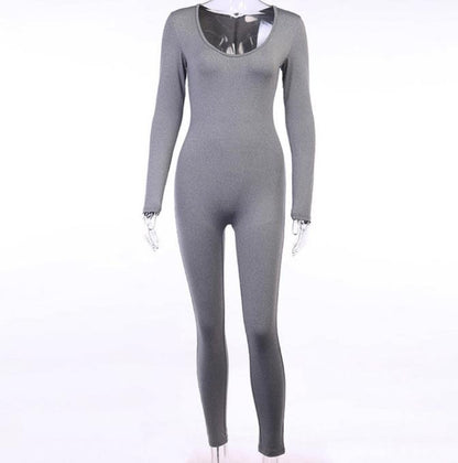 Women Long Sleeve Jumpsuit