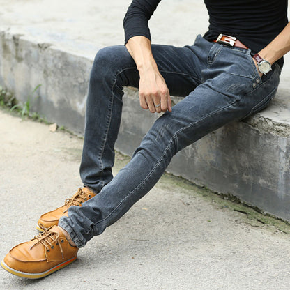 Men Slim Fit High Quality Jeans