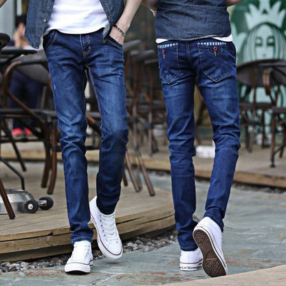 Men Fashion Shinny Denim Jeans