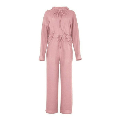 Women Winter Knitted Pajama Set