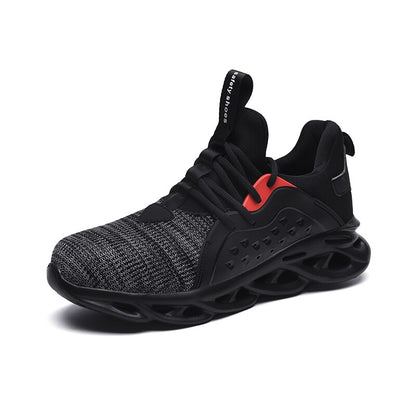 Shockproof Lack Up Breathable Men Sneakers