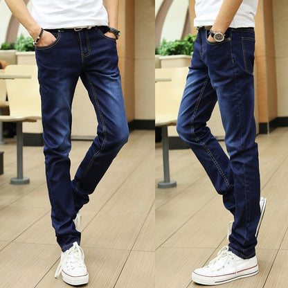 Men Fashion Shinny Denim Jeans