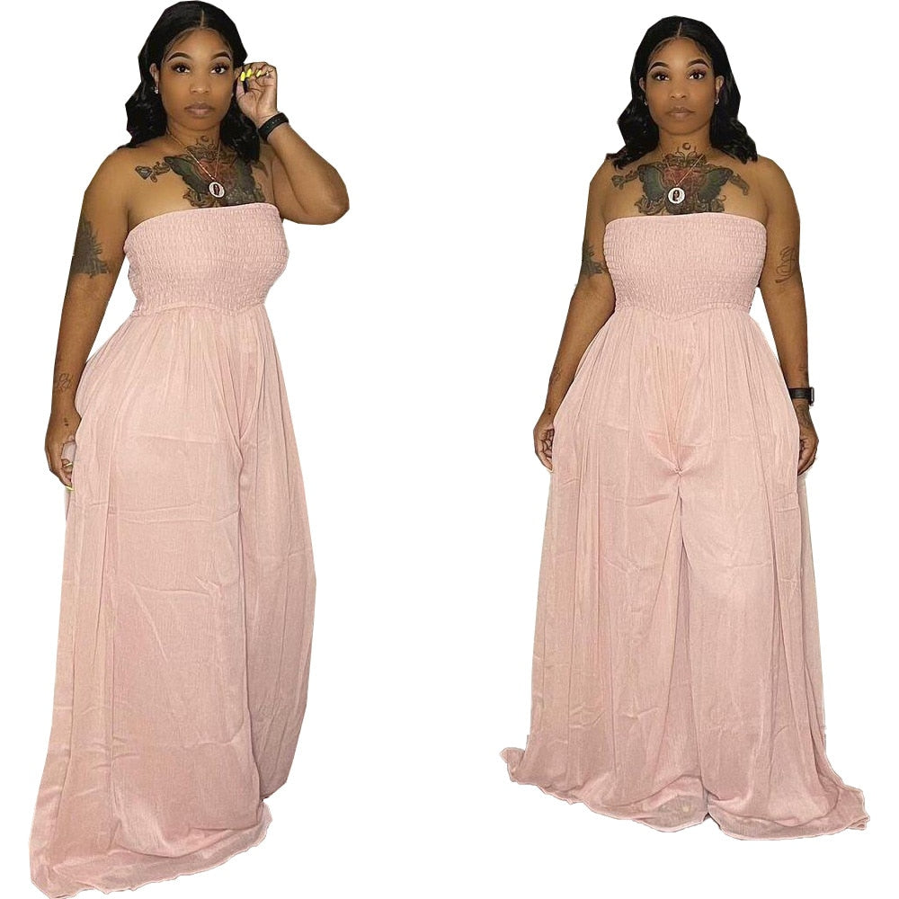 Women Solid Sexy Off Shoulder Sleeveless Summer Casual Romper