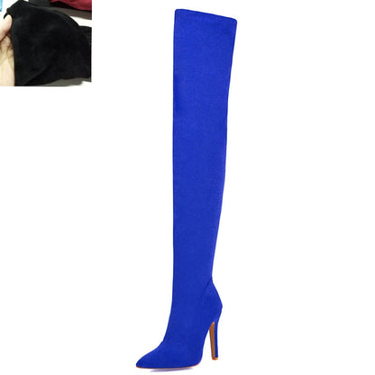 Women Brand New Over The Knee Party Boots