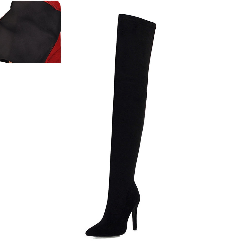 Women Brand New Over The Knee Party Boots