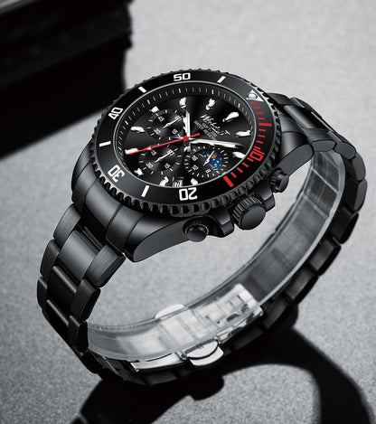 Men Brand Waterproof Sports Stainless Steel New Fashion Luxury Watch