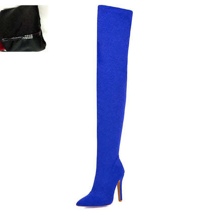 Women Brand New Over The Knee Party Boots