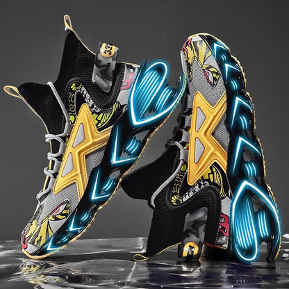 Men Luxury Race Breathable Shoes