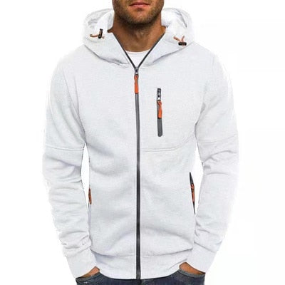 Men Sportswear Cardigan Sweatshirt Hip Hop Coats