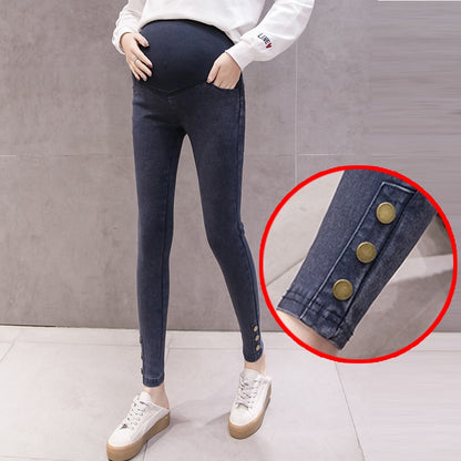 Women Denim Nursing Pregnancy Leggings Jeans