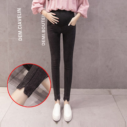 Women Denim Nursing Pregnancy Leggings Jeans