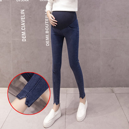 Women Denim Nursing Pregnancy Leggings Jeans