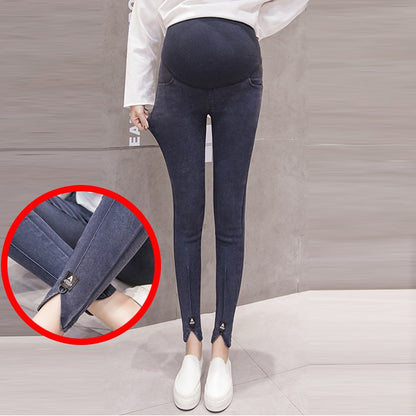 Women Denim Nursing Pregnancy Leggings Jeans