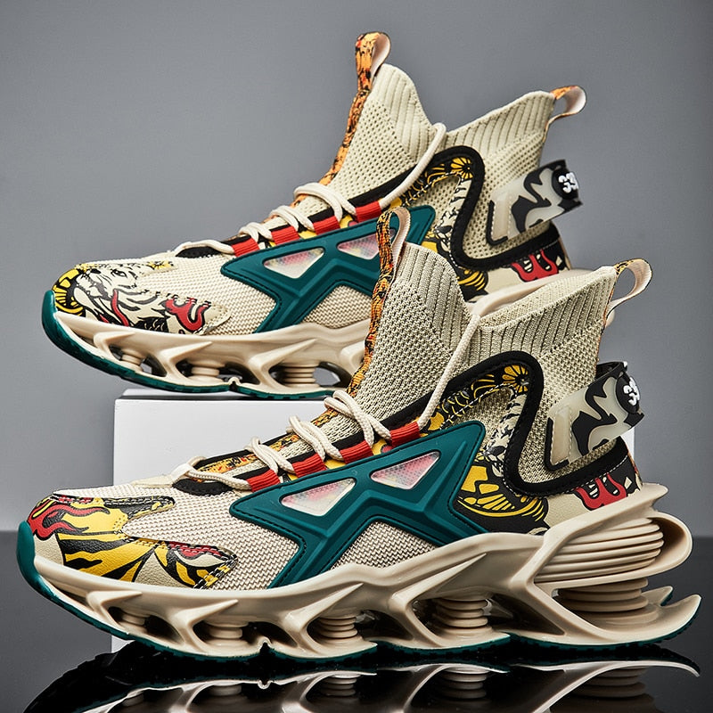 Men Luxury Race Breathable Shoes