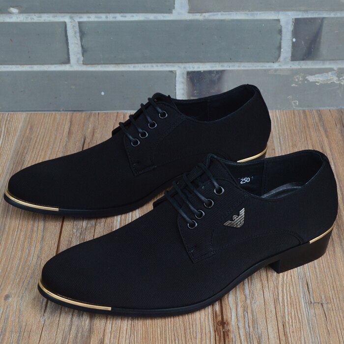 Men Leather Moccasin Pointed Toe Classic Loafers