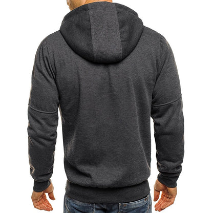 Men Sportswear Cardigan Sweatshirt Hip Hop Coats