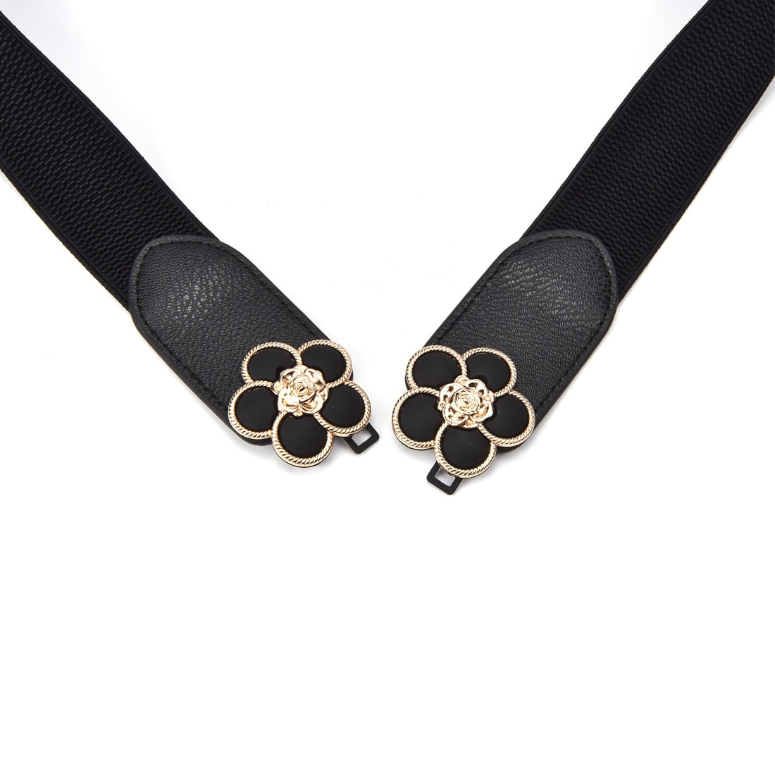 Women Elastic Stretchy Classic Wide Waist Cinch 4.0cm Width Belt