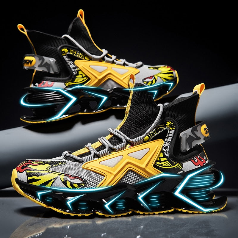 Men Luxury Race Breathable Shoes