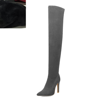 Women Brand New Over The Knee Party Boots