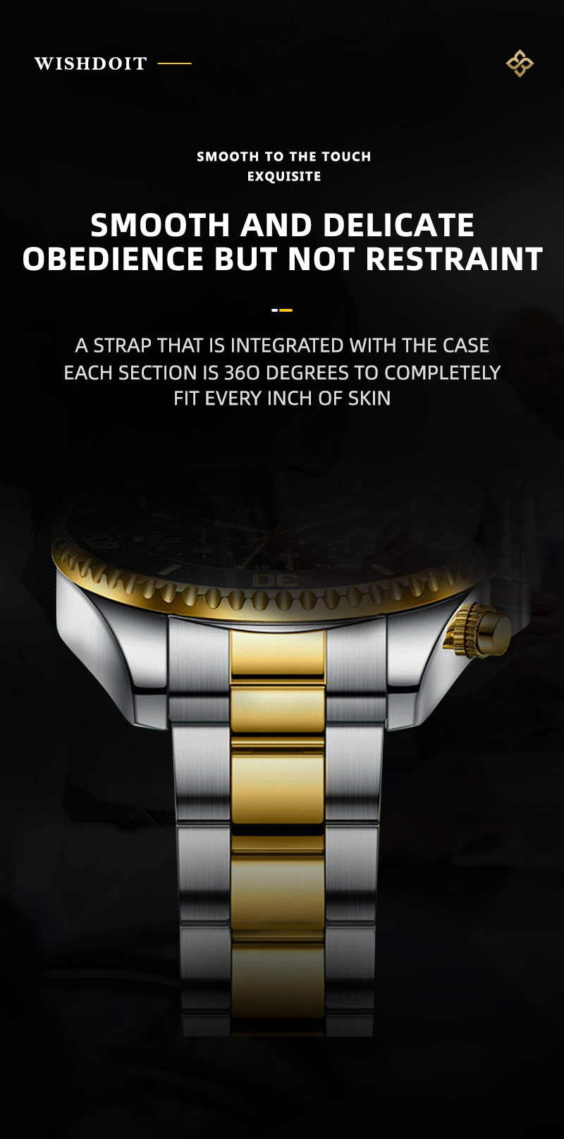 Men Brand Waterproof Sports Stainless Steel New Fashion Luxury Watch