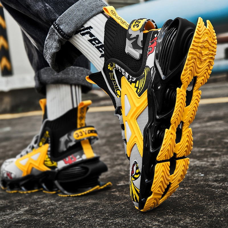 Men Luxury Race Breathable Shoes