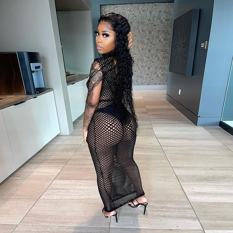 See Through Women New Fashion Sleeveless Backless Strap