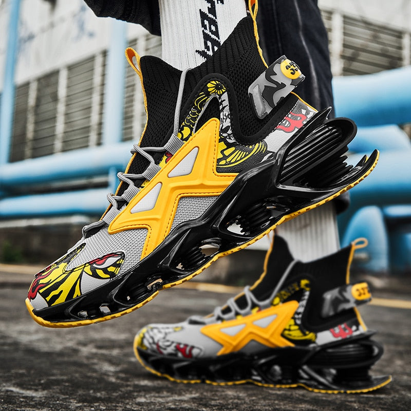 Men Luxury Race Breathable Shoes