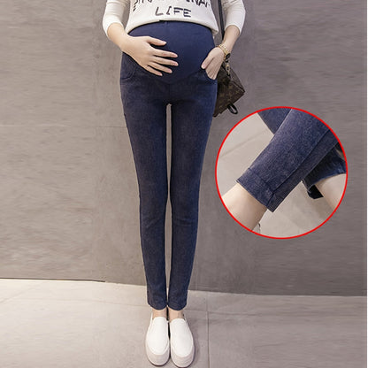 Women Denim Nursing Pregnancy Leggings Jeans