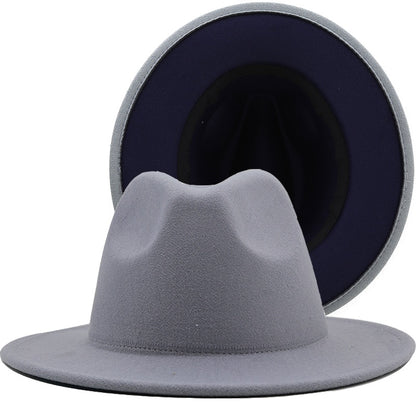 Fedora Wool Felt Vintage Unisex Wide Brim Hats