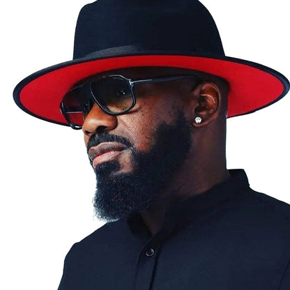 Fedora Wool Felt Vintage Unisex Wide Brim Hats