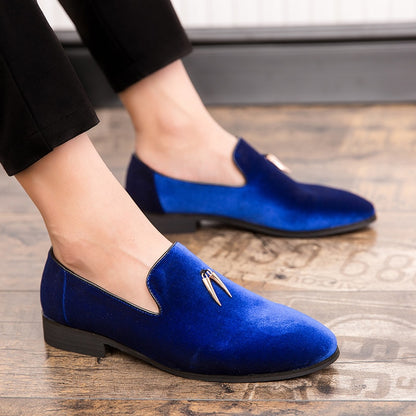 Luxury Men Slip On Moccasins Casual Flats Formal Shoes