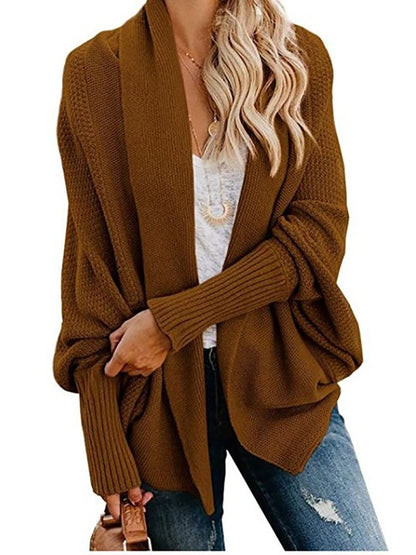 Women Oversized Long Sleeve Big Size Cardigan