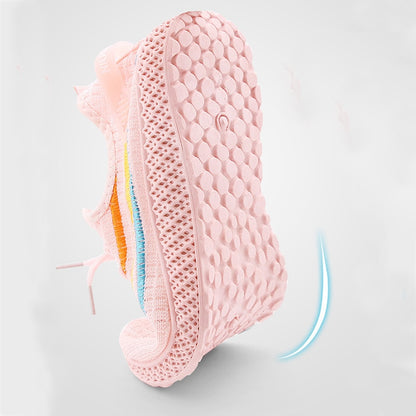 Women Flats Casual Lace-Up Mesh Light Breathable Sneakers 35-40(5-9