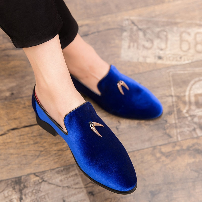 Luxury Men Slip On Moccasins Casual Flats Formal Shoes