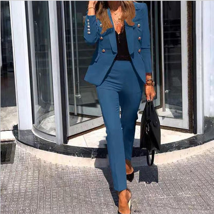 Two-Piece Casual Office Suit