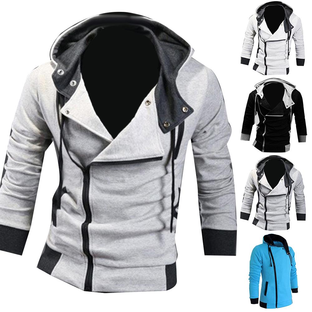 Men Plus Size Sweatshirt Casual Fleece Jacket