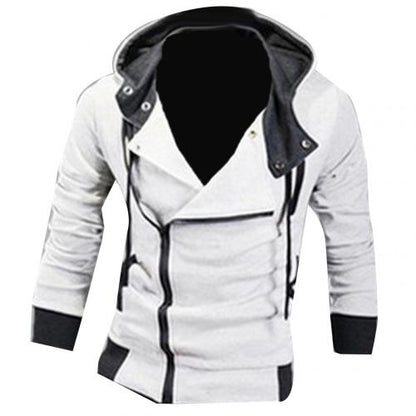 Men Plus Size Sweatshirt Casual Fleece Jacket