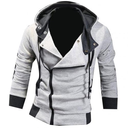 Men Plus Size Sweatshirt Casual Fleece Jacket