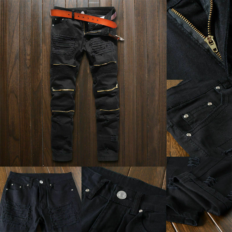 Men Skinny Stretchy Slim Fit Jeans
