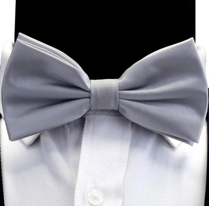 Silk Solid Waterproof Pre-Tied Bow Tie