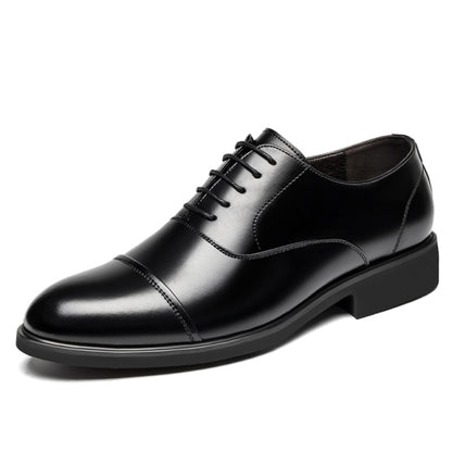Men Flat Business Formal Leather Dress Shoes